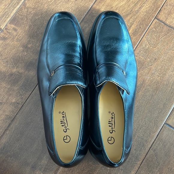 NWOT Men's Leather Business Casual Dress Shoes - Picture 2 of 8